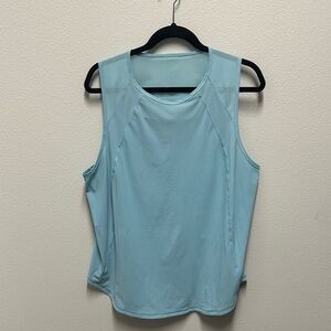 Lululemon Scultp tank - blue chill - size 14
